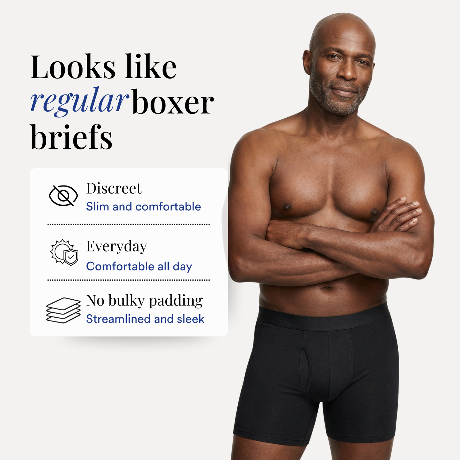 OENKO Men’s Ultra‑Absorbent Incontinence Boxer Briefs