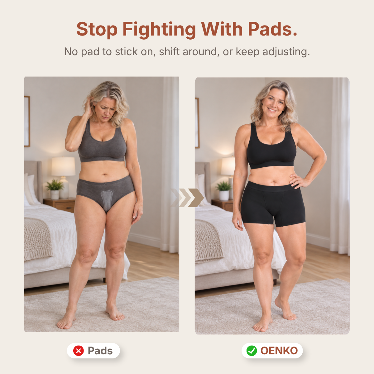 Women’s Leakproof Boxer Briefs