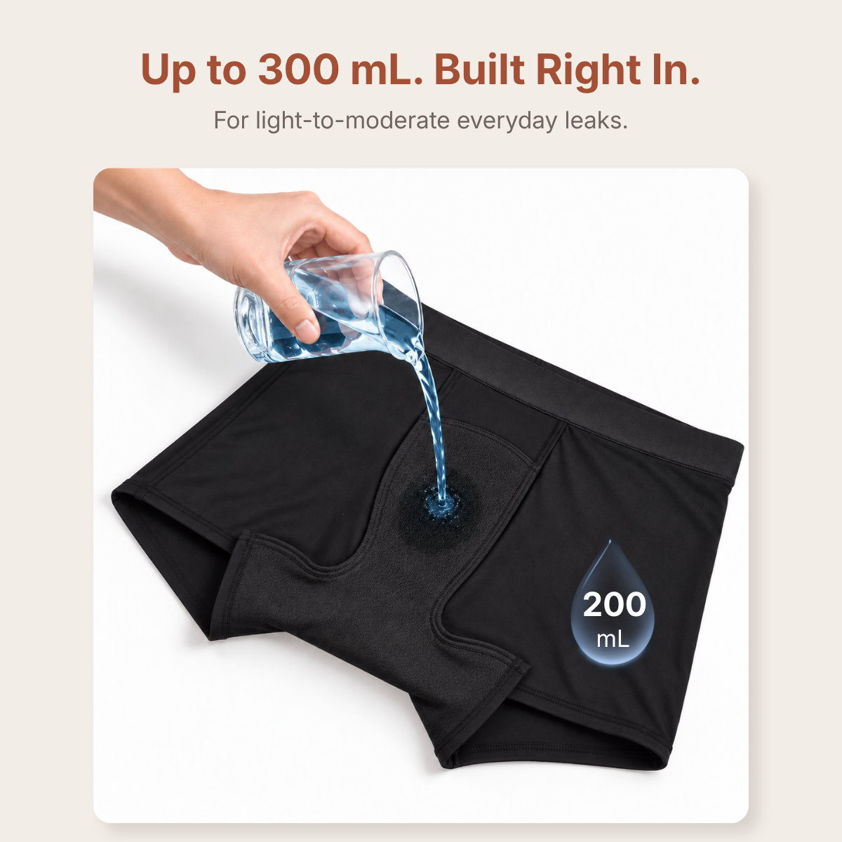 Women’s Leakproof Boxer Briefs